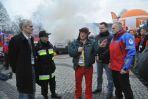 Jurek Owsiak przyleciał do Warszawy z Zakopanego (fot. I. Sobieszczuk/TVP)