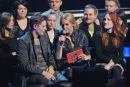Kaja Domińska i Rafał Brzozowski ten odcinek oglądali bezpiecznie z trybun (fot. J. Bogacz/TVP)