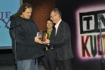W kategorii sztuki wizualne wygrał malarz Jakub J. Ziolkowski (fot. TVP/I. Sobieszczuk)