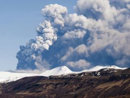 Erupcja Eyjafjallajokull trwała od 14 kwietnia