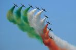 Włoski zespół akrobacyjny Frecce TriColori (fot. Wojtek Chustecki)