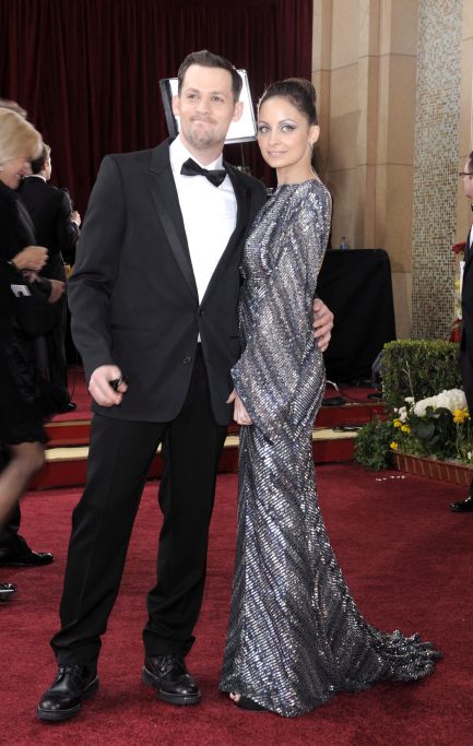 Aktor Joel Madden i Nicole Richie (fot. PAP/EPA/PAUL BUCK)