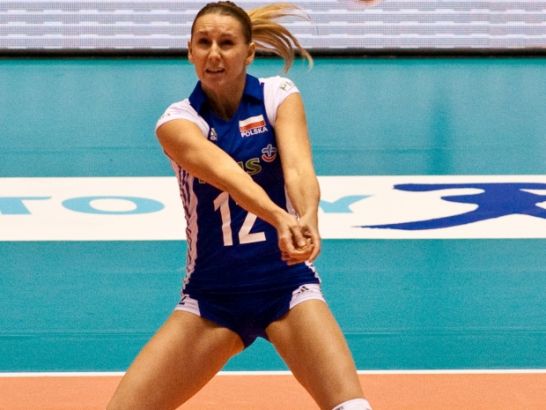 Milena Sadurek była mocnym punktem polskiego zespołu (fot.PAP/Jacek Kostrzewski)