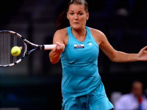 Agnieszka Radwańska w tym roku jeszcze nie odpadła tak szybko z żadnego turnieju (fot. PAP/EPA)