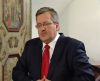 Prezydent Bronisław Komorowski był gościem TVP1 (fot. TVP)
