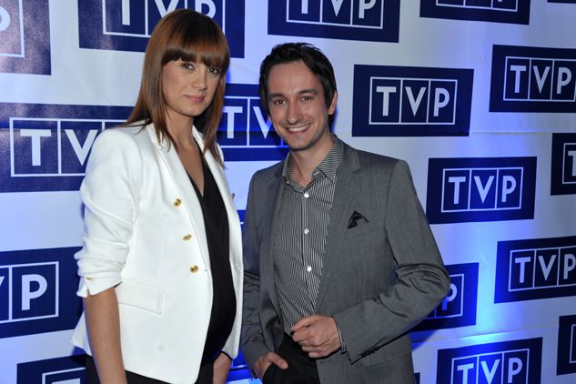 Tej pary nie musimy przedstawiać: Paulina Chylewska i Radek Brzózka (fot. J. Bogacz/TVP)