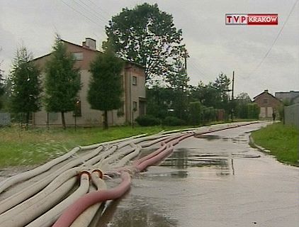 Woda w Małopolsce opada