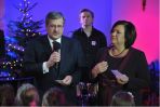 Prezydent Komorowski rozmawiał z dziećmi... (fot. J. Bogacz/TVP)