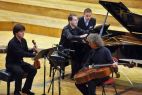 Trio znakomitych instrumentalistów wykonało muzykę Chjopina i Schumanna (fot. Jan Bogacz/TVP)
