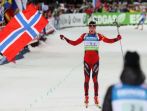 Norwegowie triumfują - Tarjei Boe (fot.PAP/EPA)