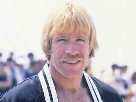 Oczywiście każdy wie, jak wygląda Chuck Norris, więc zdjęcie jest właściwie niepotrzebne ... (fot. PAP)