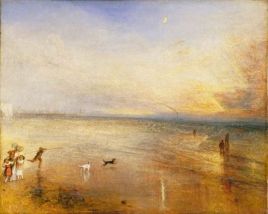 William Turner, Księżyc w nowiu, czyli "Straciłem łódkę, nie będziesz mieć sersa", 1840 © Tate, London 2011