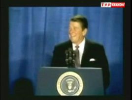 Ronald  Reagan jest honorowym obywatelem Krakowa