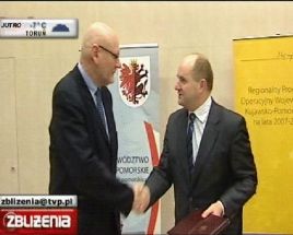 Michał Zaleski i Piotr Całbecki podpisali kolejną umowę o dofinansowaniu inwestycji z RPO