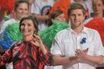 Impreza Olgi Bończyk i Kamila Maćkowiaka (fot. I. Sobieszczuk/TVP)