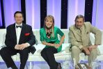 Na naszej kanapie dla gości zasiedli: Bogusław Kaczynski, Ewa Kuklinska i Andrzej Strzelecki (fot. Jan Bogacz/TVP)