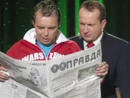 Duet prowadzących – Marcin Wójcik i Robert Górski (fot. TVP)