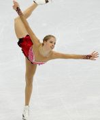 Na tafli Carolina Kostner z Włoch (PAP/EPA)