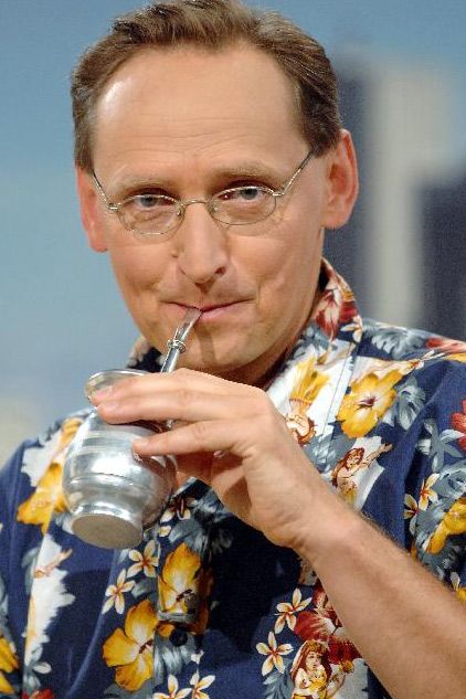 O swoich wyprawach opowiadał m.in. w „Śniadaniu z Dwójką” (fot. TVP/I. Sobieszczuk)