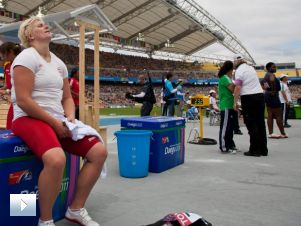 Włodarczyk za słaba na medal