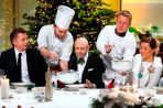 Nad jakością serwowanych dań czuwali Adam Gessler i Karol Okrasa (fot. Agencja Forum)