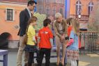 Tym razem program „Ziarno” odwiedziła Joanna Racewicz (fot. J. Bogacz/TVP)