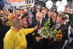 Przyjaciółmi Orkiestry są również Polskie Linie Lotnicze LOT (fot. I. Sobieszczuk/TVP)