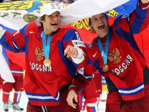 Rosjanie na MŚ w Szwecji i Finlandii nie przegrali żadnego meczu  (fot. Getty Images)