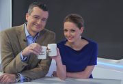 Poranek z Anią i Grzegorzem to prawdziwa przyjeność (fot. Jan Bogacz/TVP)