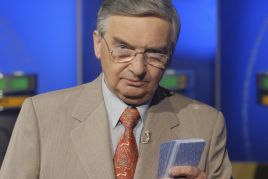 Tadeusz Sznuk, gospodarz programu „Jeden z dziesięciu” (fot. TVP)