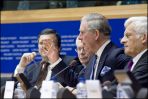 Książe Karol omawiał w Parlamencie sprawy związane z walką z ociepleniem klimatu (fot. Parlament Europejski)