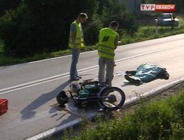 W tym roku to już 11 ofiara jazdy na motorze.