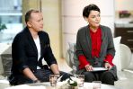 Mikołaj Lizut i Kazimiera Szczuka (fot.Agencja Forum)