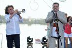 Wirtuozi trąbki: Zbigniew Wodecki i Artur Andrus (fot. Jan Bogacz/TVP)