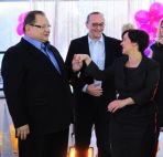 ... oraz Ryszard Kalisz z Joanną Kluzik-Rostkowską (fot.Agencja Forum)