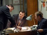 Od lewej: Andrzej Deskur, Tomasz Kot i Wojciech Mecwaldowski (fot. Leszek Wróblewski, TVP)