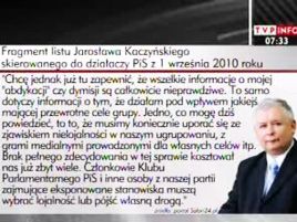 Ten list jasno pokazuje, że Jarosław Kaczyński przyznaje się, iż chciał w kampanii wyborczej oszukać Polaków