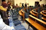 Sala posiedzeń Senatu wzbudzała ogromne zainteresowanie (fot. TVP/Kamila Nowotczyńska)