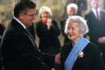 Wisława Szymborska była Damą Orderu Orła Białego, najwyższego polskiego odznaczenia (fot. PAP)