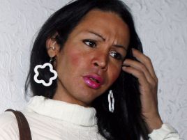 Brenda, transseksualista-prostytutka, była związana z jednym z włoskich polityków (fot. PAP/EPA/MASSIMO PERCOSSI)