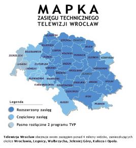 Mapa zasięgu technicznego