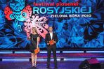 Festiwal poprowadzili brawurowo Marzena Rogalska i Maciej Damięcki (fot. Ireneusz Sobieszczuk/TVP)