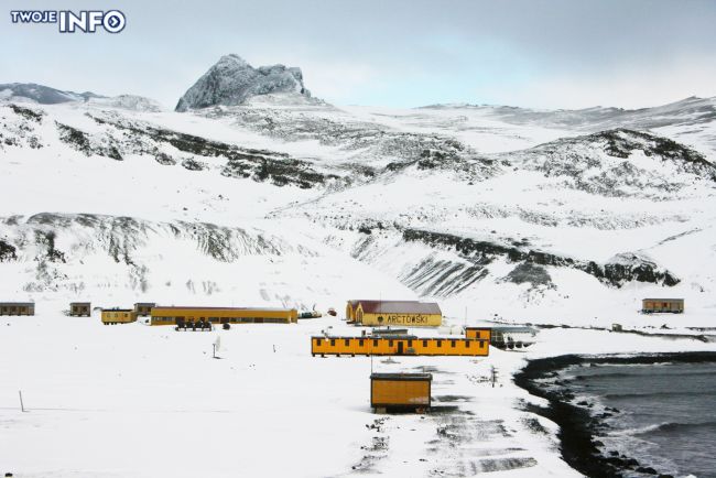 Stacja polarna im. Henryka Arctowskiego na Wyspie Króla Jerzego w Szetlandach Południowych w Antarktyce (fot. Tadeusz Sobczak)
