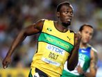 Usain Bolt pobiegł 19.40 s (fot. PAP/EPA)