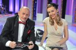 Towarzyszyła mu piękna i elegancka jak zwykle Agnieszka Szulim-Badziak / fot. Jan Bogacz TVP