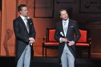 Maciej Stuhr jako Pan Y i Grzegorz Małecki jako Pan X (fot. Jan Bogacz/TVP)