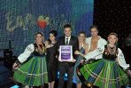 Czy Marcin Mroziński powtórzy sukces z krajowych eliminacji w finale w Oslo? Przekonamy się w maju (fot. J. Bogacz/TVP)
