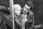 Z Zofią Kucówną w sztuce Teatru Telewizji „Zbrodnia i kara” (fot. Z. Januszewski/TVP)