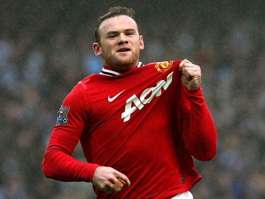 Wayne Rooney dwukrotnie wpisał się na listę strzelców (fot. PAP/EPA)