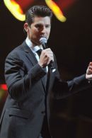 Gwiazdą wieczoru był swingujący Kanadyjczyk, Matt Dusk (fot. J. Bogacz/TVP)